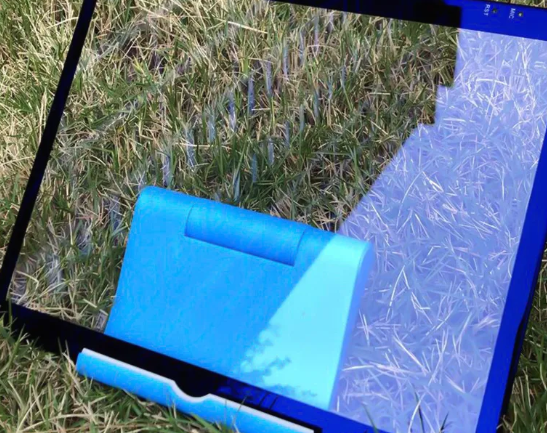 Blue coated glass applications in modern architecture