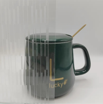 Acid Etched Glass Window Privacy Use