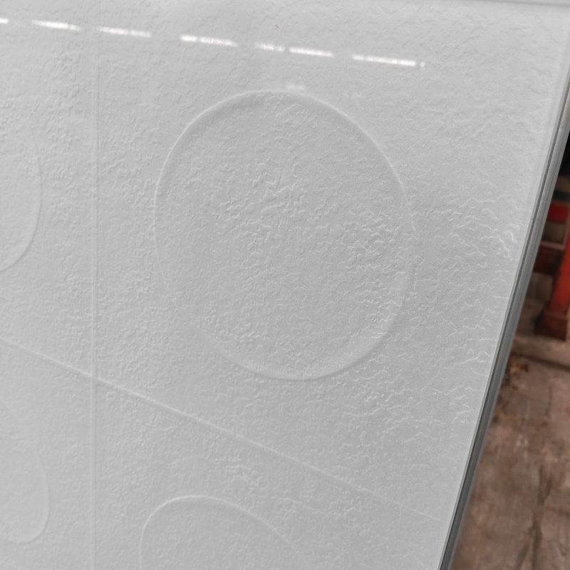 Acid Etched Glass Window Privacy Use