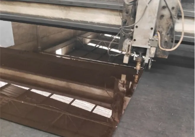 cutting float glass