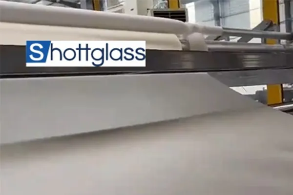 flat transparent sheet glass