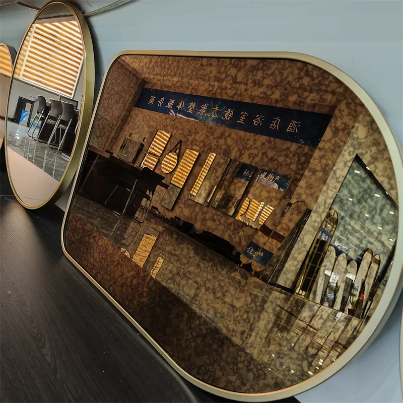 led hanging mirror