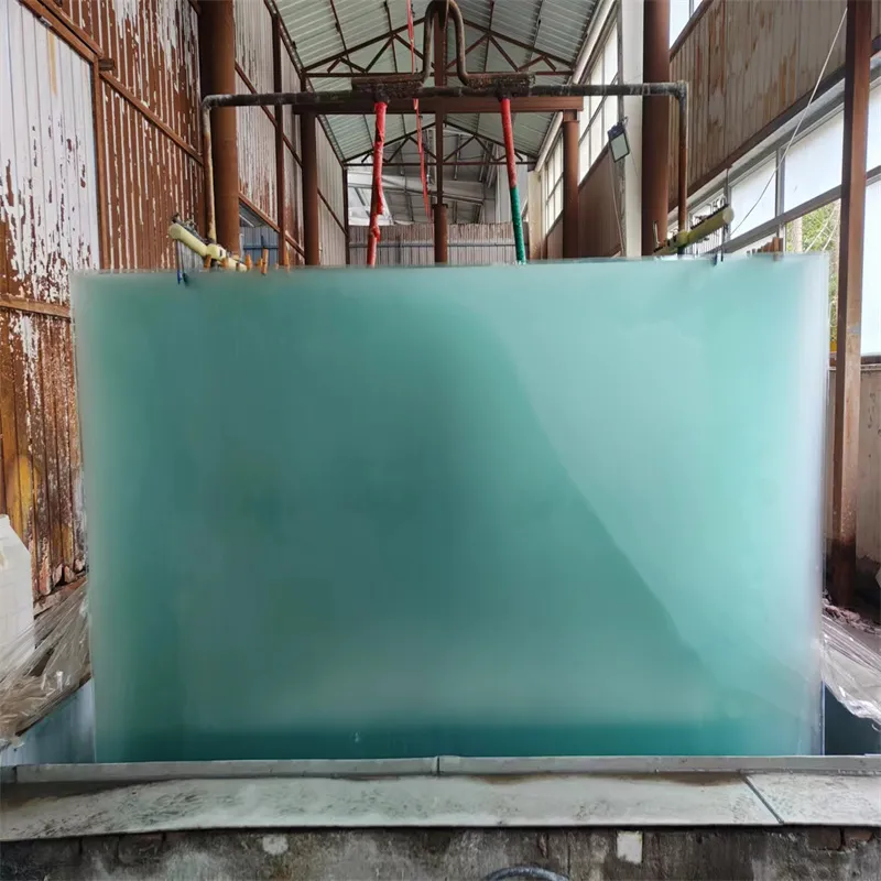 6.38 mm clear laminated glass