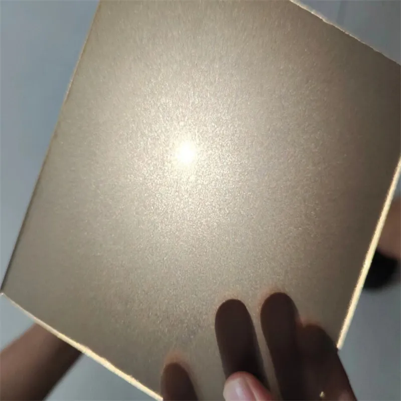 glass changes from clear to frosted