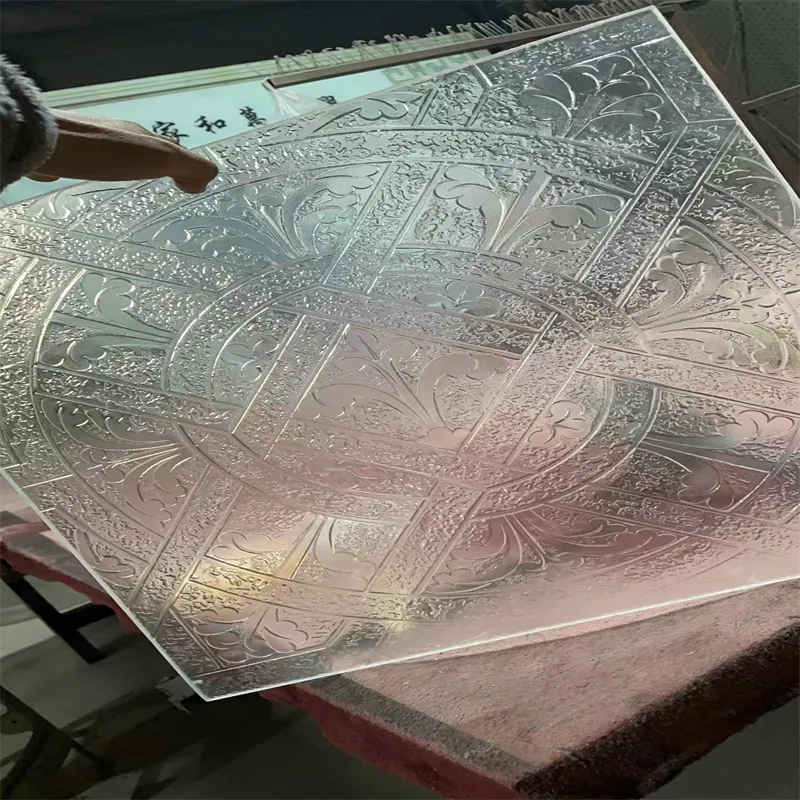 sand blasting mirrors