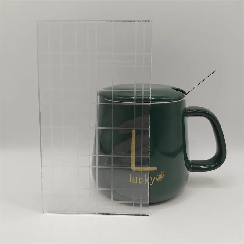 cut frosted glass